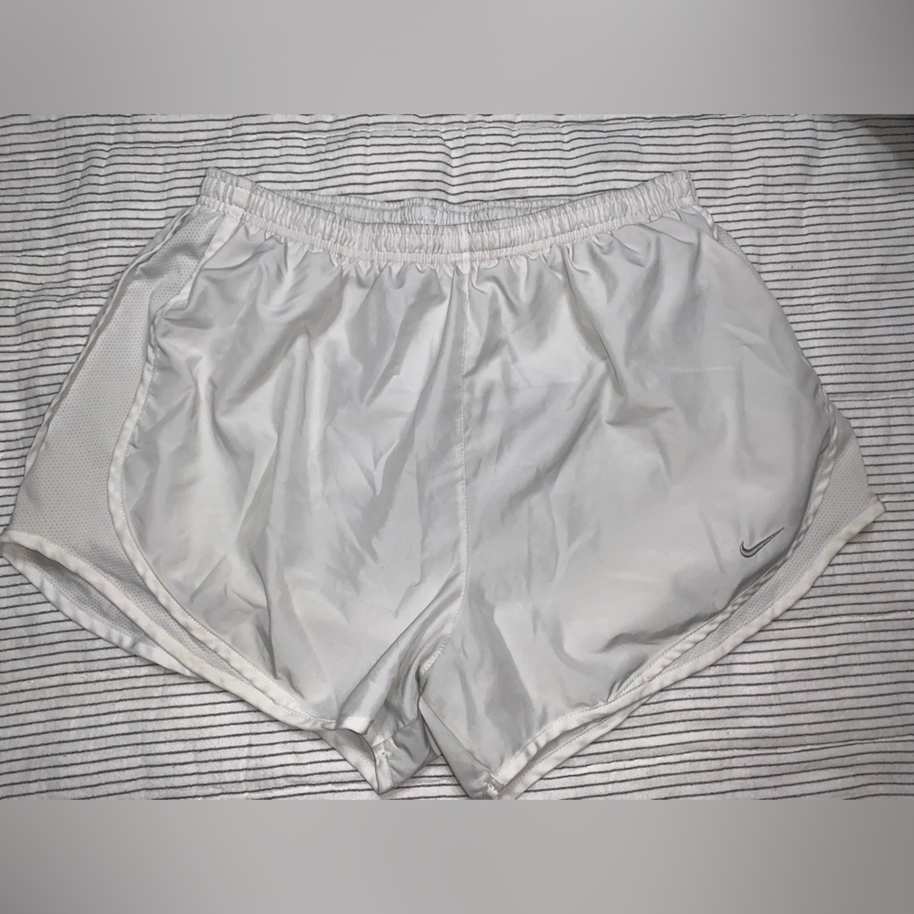 Nike Dri-FIT White Shorts